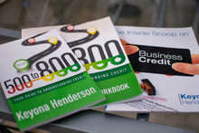Load image into Gallery viewer, Credit Collection Bundle - 500 to 800: Your Guide to Understanding Credit (Book + Workbook) Plus The Inside Scoop On Business Credit